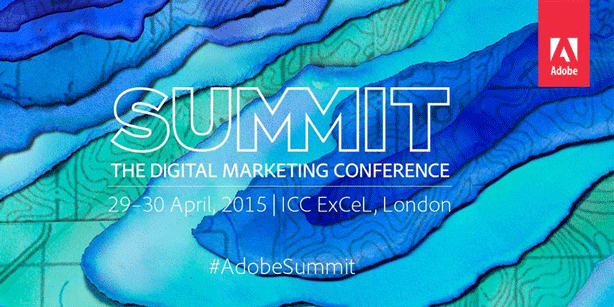 advertising for the Adobe Summit in London
