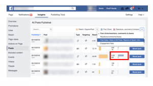 Negative feedback on Facebook Insights